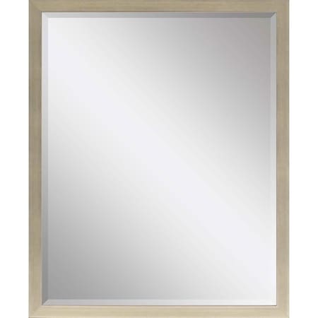 Homeroots 43" Silver Wood Accent Mirror 632756