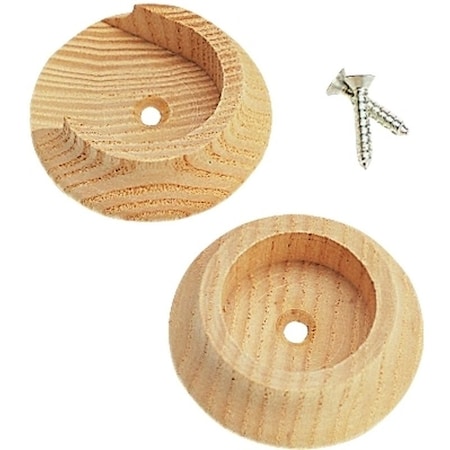 Waddell Closet Pole Socket, Hardwood 410DP