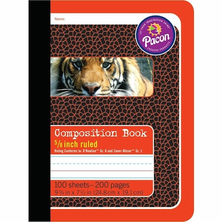 Pacon Primary Journal Dotted Midline Comp Book, White PAC2427