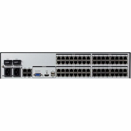 Aten 4 REMOTE & 1 LOCAL SIMULTANEOUS USERS, 64PORT CAT5 FHD IP KVM WITH VIRTUAL MEDIA KN4064VB