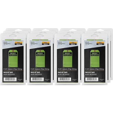 Avery Green Service Tags, PK25 62432
