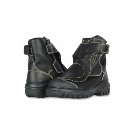 Oliver By Honeywell 66299P Leather 8 in Lace-Up Alloy Toe Cap Boots, Size 9.5, Black 821-66299P-BLK-095