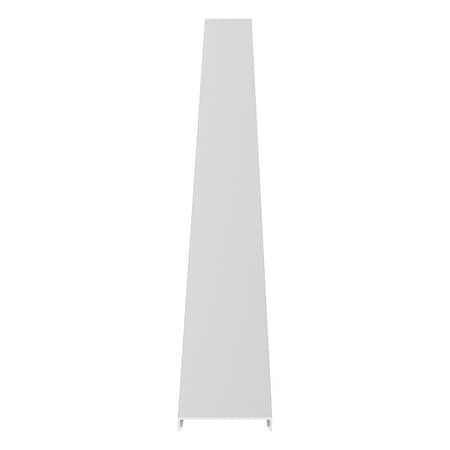 Panduit WIRE DUCT COVER, FLUSH, WHITE, 2.25WX0.35D C2WH6-F