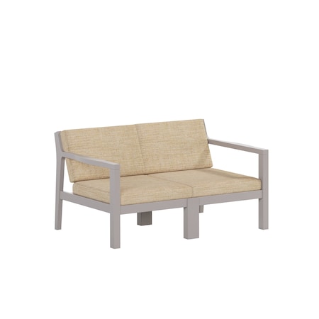 Polybird BREEZE DEEP SEAT LOVESEAT.     SAND POLYBIRD P108-SN-CAAS