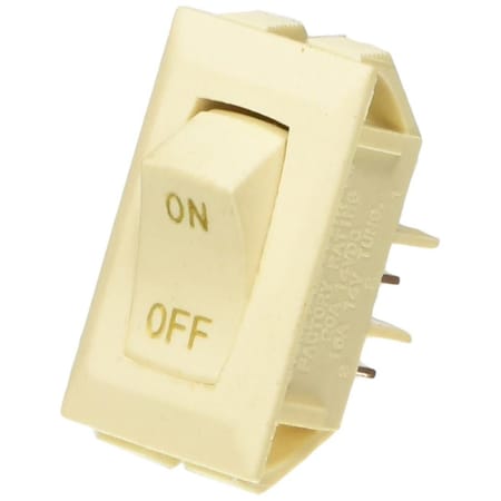 Rv Designer S279 10 Amp Rocker Switch Ivory R6R-S279