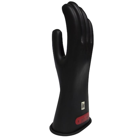 Enespro Voltage Gloves, Size 10, rubber, Black, ASTM Class: Class 0, 1000 VAC, 1500 VDC Max Use Voltage GC0B10