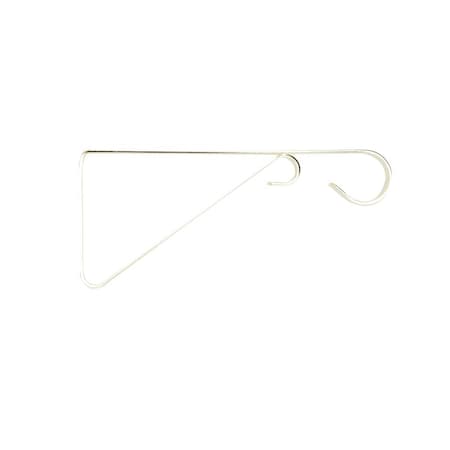 Landscapers Select Hanging Plant Bracket, 9-5/8 L, Steel, Brass, Wall Mount Mounting GB0343L