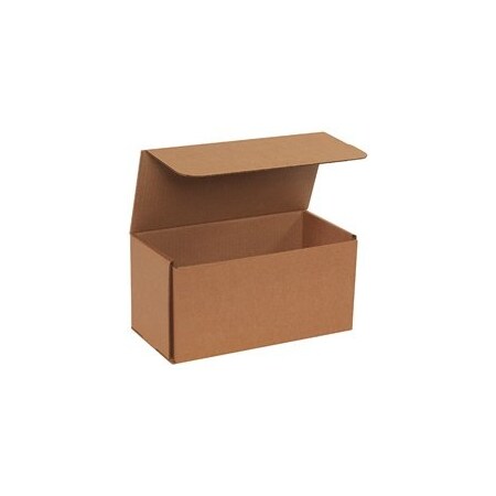 Bubblefast 50-12 x 6 x 6'' Kraft Corrugated Mailers, 50PK BFM1266K
