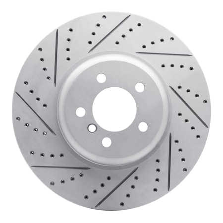 Dynamic Friction Co DFC Geoperformance Rotor - Drilled and Slotted 830-31112L