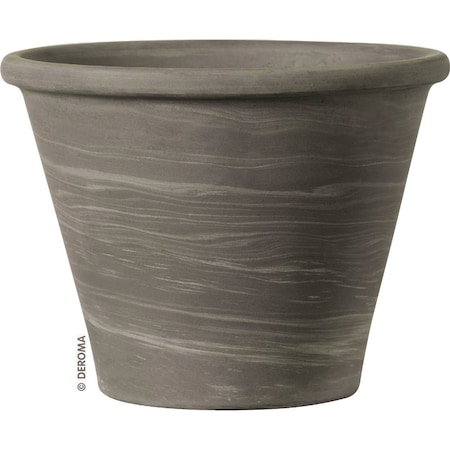 Deroma 8.3'' Grafite Clay Duo Vasum Planter 5021JP98Z