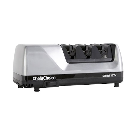 Chefs Choice Chef'sChoice 15XV Electric Knife Sharpener, in Brushed Metal 0101508