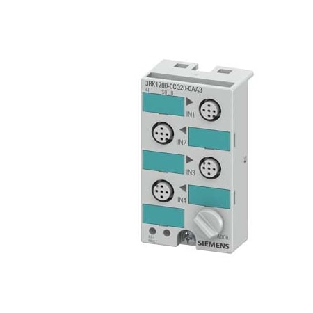 Siemens AS-i compact module K45 digital 4 DI IP67 4 x input 3RK1200-0CQ20-0AA3