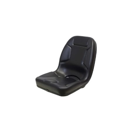 Uni Pro 85 Bucket Seat, Original Large for Compact Tractors, Black Vinyl 7506