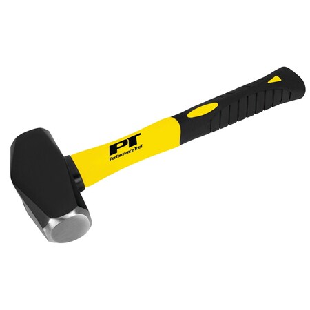 Performance Tool 3 lb. Drilling Hammer, Fiberglass Handle, Forged Steel M7105