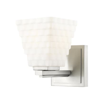 Z-Lite 1 Light Wall Sconce in Brushed Nickel 7514-1S-BN