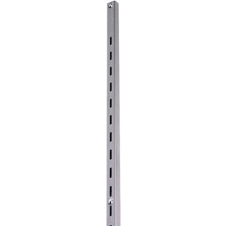 Knape & Vogt 80 80 TI 72 Shelf Standard, 320 lb, 16 ga Thick Material, 5/8 in W, 72 in H, Steel 80TI72