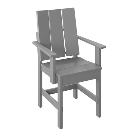 Polybird MODERN DINING CHAIR.        LIGHT GRAY POLYBIRD P9-R