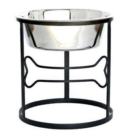 Pets Stop Bone Raised Dog Bowl - Small RSB3