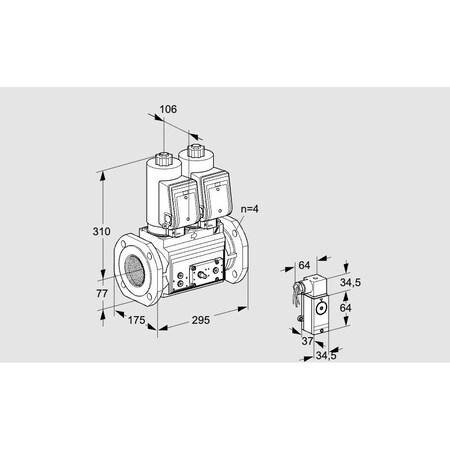 Honeywell Kromschroder VCS6T65A05NNQSRE/2-M3/PPPP KS88207402