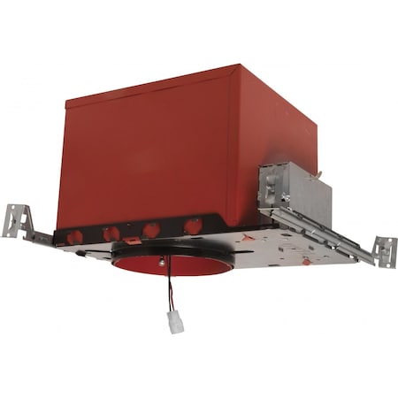 Elco Lighting 6in Cedar System New Construction 2-Hour Fire Rated Housing w/Driver, 850lm, Triac/ELV E6FH08ICA2