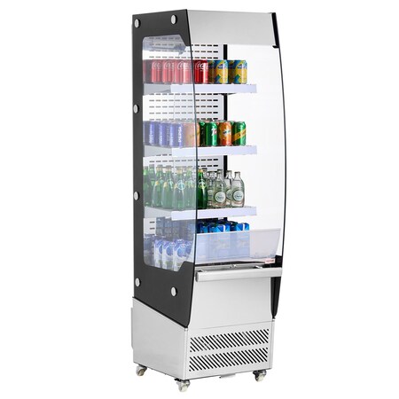 Vevor Open Air Merchandiser 3-Tier Display Cooler with Air Curtain 7.8cu.ft. XCS-220L