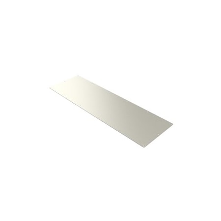 Trimco .050 Kick Plate 8in x 34in, Countersunk Heavy Bevel Edges, 630/US32D Stainless Steel K0050 8X34-CSK-HB.630