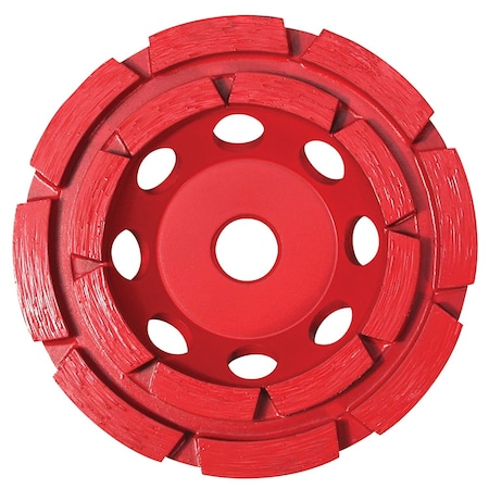 Pearl Pro-V 4 in. X 5/8 in.-11 Double Row Cup Wheel PV04CDH