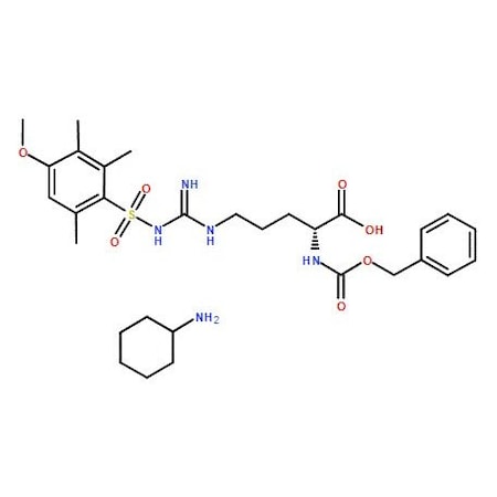 Ak Scientific Z-D-Arg(Mtr)-OH·CHA (25g), CAS 210557-94-1 7875AH-25g