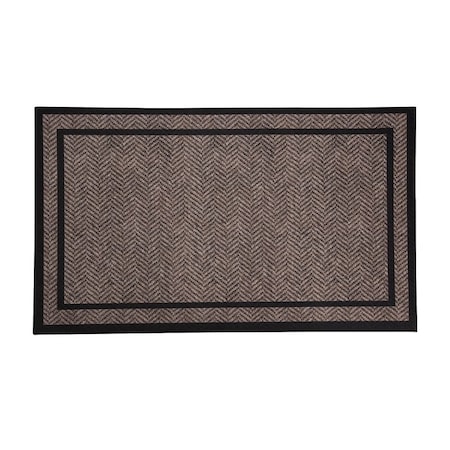 Simple Spaces Door Mat, 18 in L, 30 in W T10445