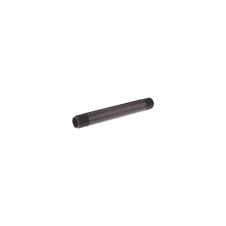 B&K Close Nipple Schedule 40 1/2" MPT Poly 423-001