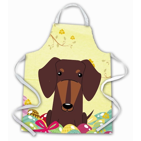 Carolines Treasures Easter Eggs Dachshund Chocolate Apron BB6131APRON