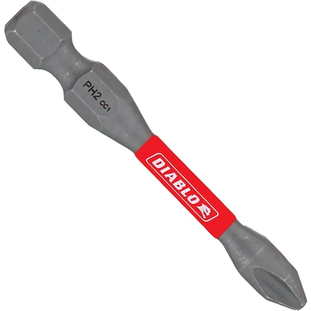 Diablo No, 2 Phillips 2'' Power Impact Screwdriver Bit DPH22P1