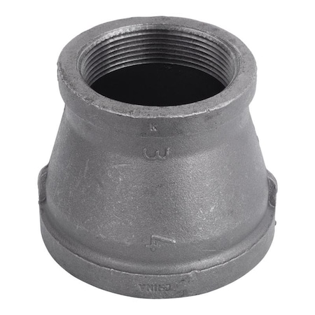Stz Industries 4 in. FIP each X 2 in. D FIP Black Malleable Iron Reducing Coupling 350RC-42