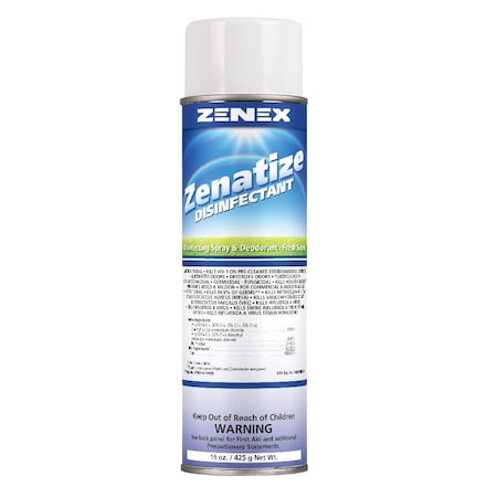 Zenex Zenatize Disinfectant Fresh Scent net 15 oz., 12PK 495545