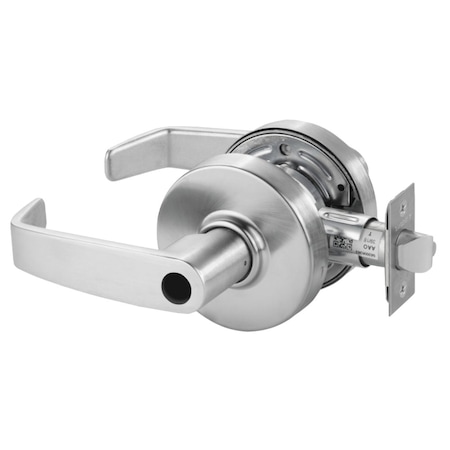 Sargent Grade 2 Classroom Cylindrical Lock, L Lever, Conventional Less Cylinder, Satin Chrome Finish, Non-h 28LC-7G37 LL 26D