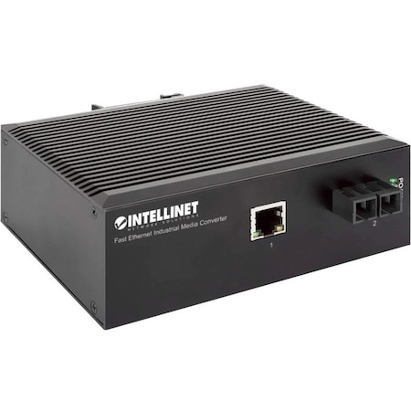 Intellinet Network Solutions FAST ETHERNET INDUSTRIAL MEDIA CONVERTER 508322