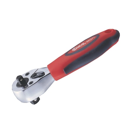 Genius Tools 3/8in & 1/4in Dr. Reversible Ratchet, 130 mmL 380371