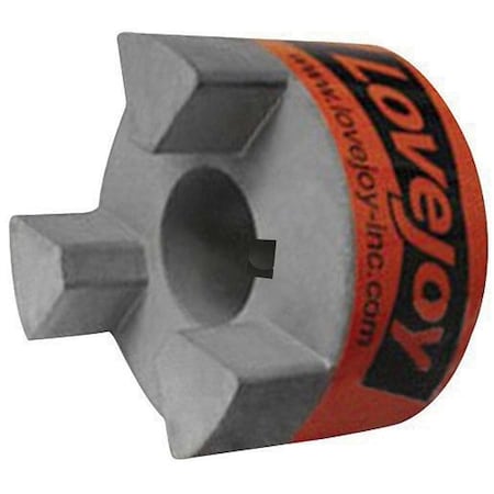 Timken Lovejoy Jaw Coupling Hub, 7/8 in. Bore, 1-3/4 in. Hub Dia, Jaw Coupling L075 7/8 3/16X3/32 KW