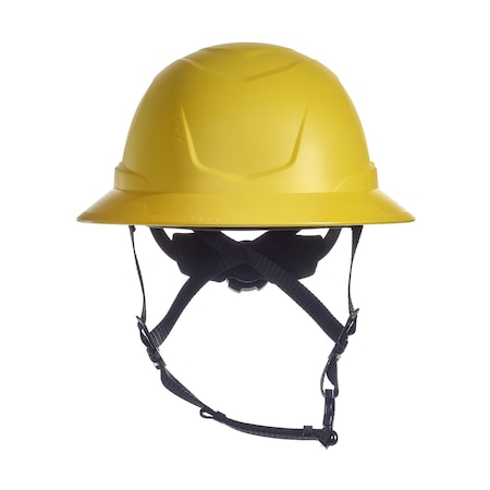 Msa Safety Helmet, Yellow, ABS 10250595