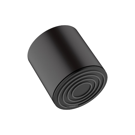 Hansgrohe Pulsify S Showerhead 105 1-Jet, 1.75 GPM in Matte Black 24132671
