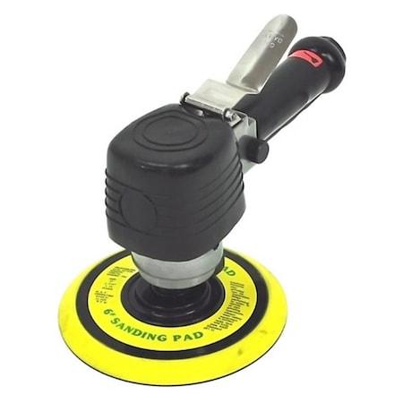 Emax Compressor Airbase by 6 in. Industrial Dual Action Air Orbital Sander EATDS60S1P