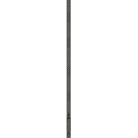 Liebert Power Strip, Rack Mounted, (20) IEC C13, (4) IEC C19, L6-30P, 10 ft., Black VP7541
