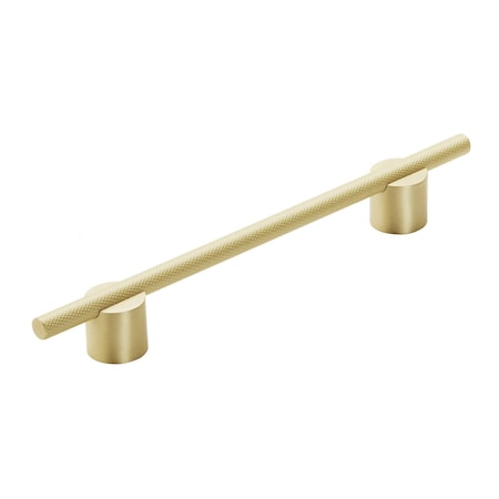 Amerock Transcendent 6-5/16 in 160 mm Center-to-Center Matte Gold Cabinet Pull BP7414160MGMG