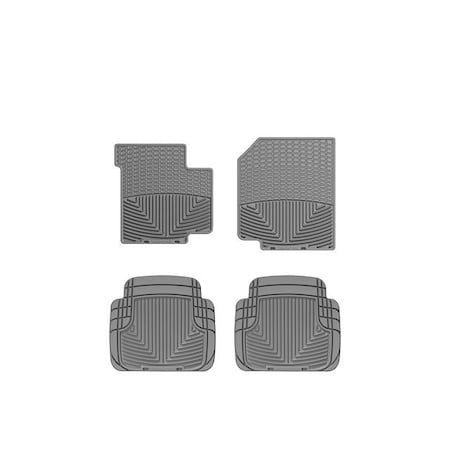 Weathertech Grey, Front and Rear All Weather Floor Mats W225GR-W50GR