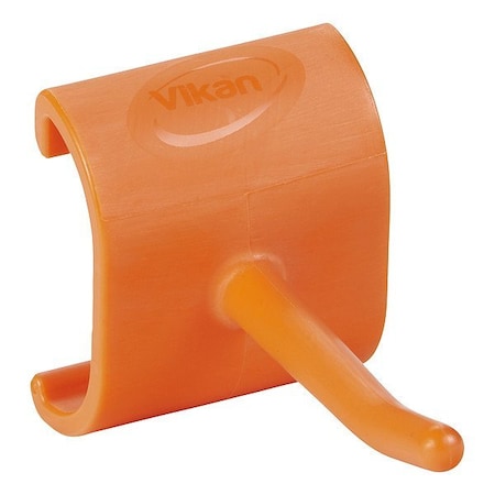 Vikan Part Hook for Wall Brackets, Orange 10047