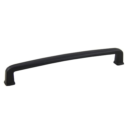 Pride Industrial 6-3/4in Cabinet Pull with 6-3/10in Center to Center Matte Black Finish P83092BK