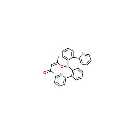 Ak Scientific Bis(2-phenylpyridine)(Acetylacetonato)iridium(III) (100mg), CAS 337526-85-9 B756-100mg