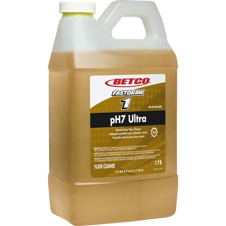 Betco pH7 Ultra Neutral Daily Floor Cleaner, FASTDRAW 1, 2 liters 1784700