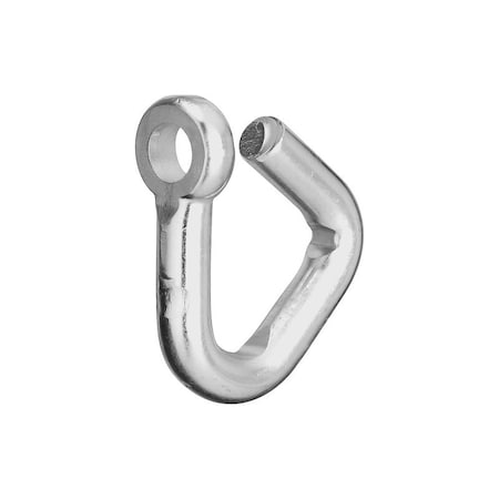 National Hardware 3153BC Series Cold Shut, 1/2 in Trade, 4500 lb Working Load, Steel, Zinc N240-382