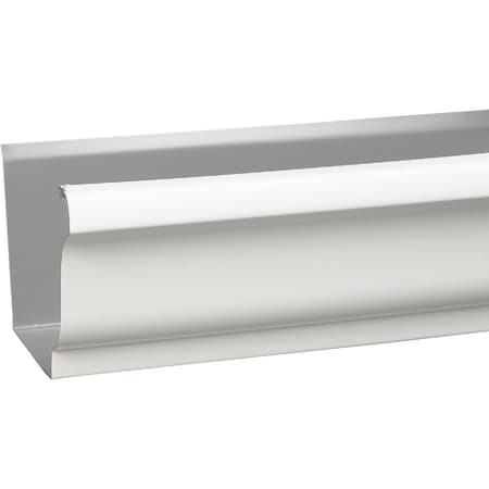 Amerimax Home Products 4''x10 ' K-Style Wht Galvanized Steel Gutter 1800700120